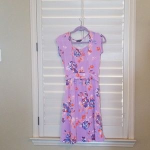Land's End floral cap sleeve dress for Summer